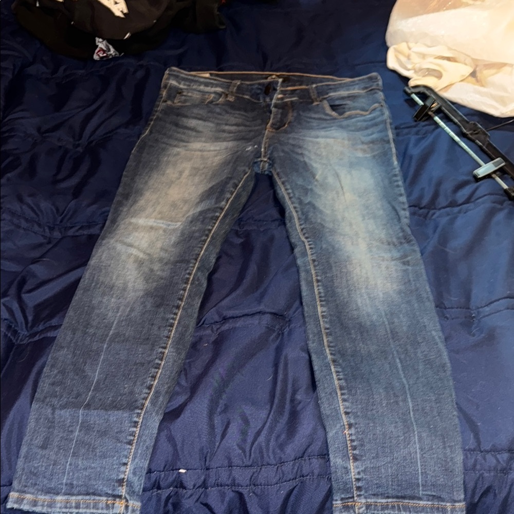 STS Blue Slim Fit Blue Jeans with Natural Fading